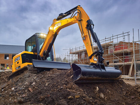 mini excavator application image of 56Z-2 stage v